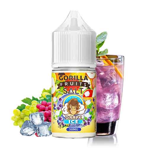 Gorilla Fruits Nic Salt – Grape Ice – 30ML