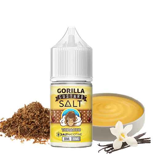 Gorilla Custard Salt – Tobacco – 30ML