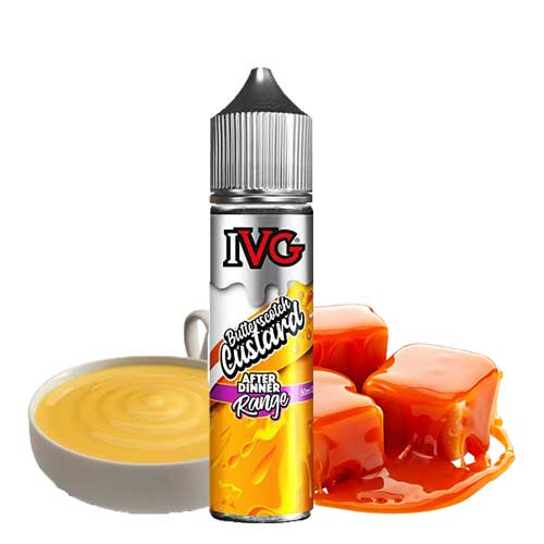 Butterscotch Custard by IVG 60ml, 3mg, 6mg  360 To Vape E-juice