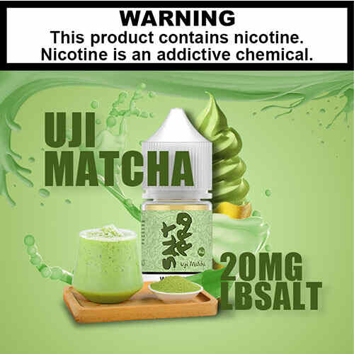 Uji Matcha - Salt Pro  360 To Vape  Matcha Saltnic Ejuice Abu Dhabi