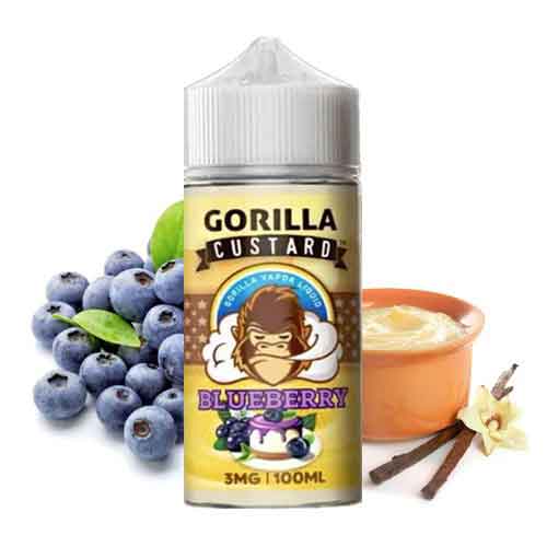 Gorilla Custard Blueberry By E&B, 100ml