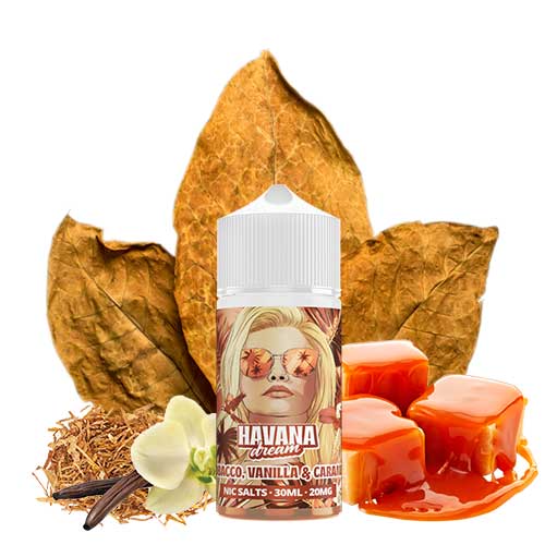 Tobacco Vanilla Caramel Salt
