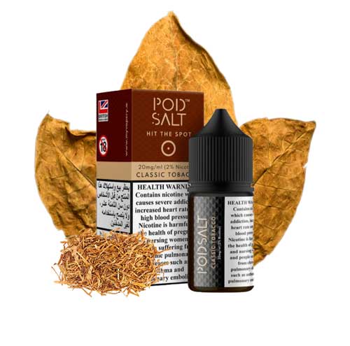POD SALT - CLASSIC TOBACCO Salt 20mg  Core Classic Tobacco  360 To Vape